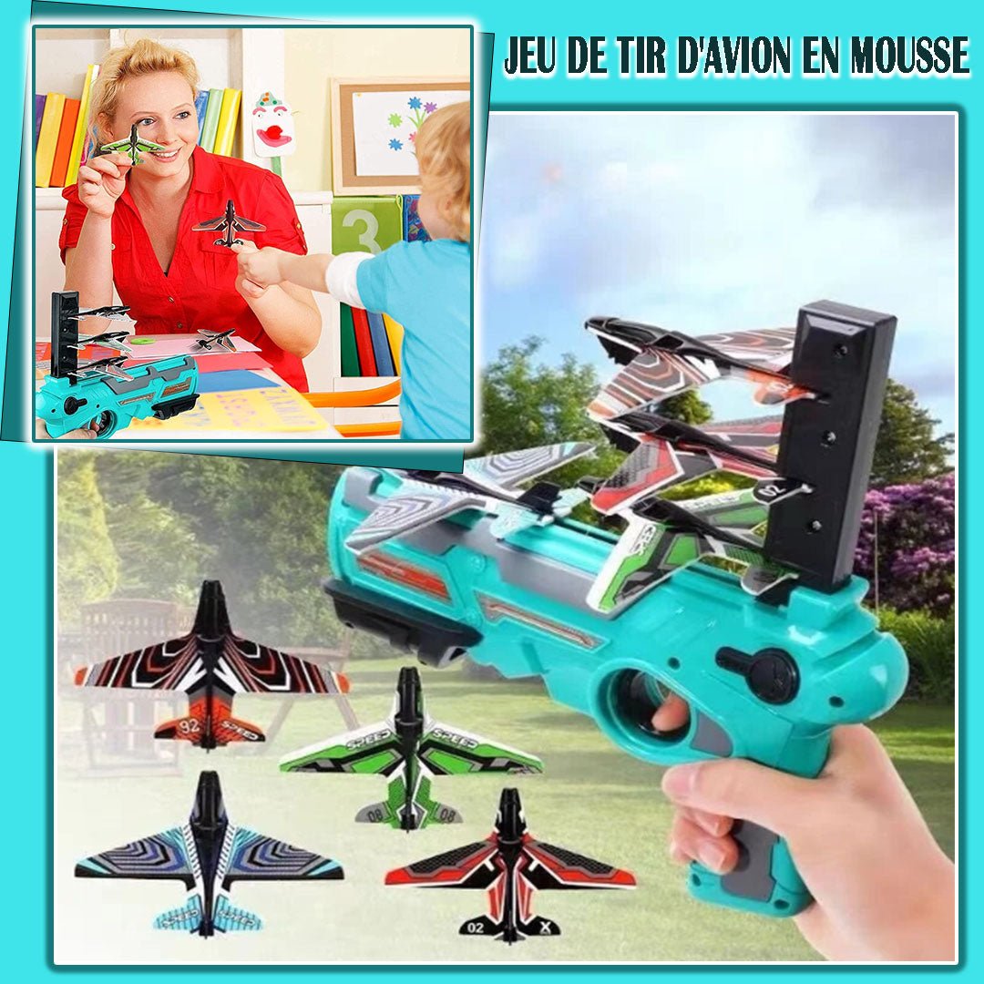 Lanceur d'avion en mousse - TireL'avion™ - 3BVboutique