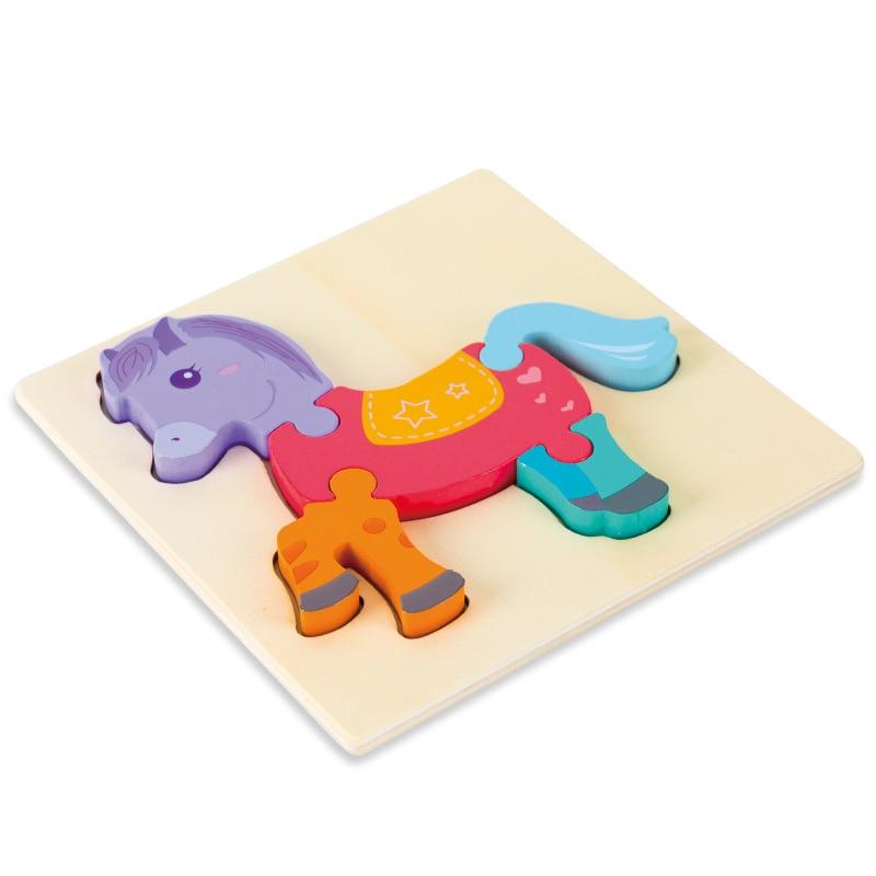 PuzzleCartoon™ puzzle en bois 3D pour les enfants | jeux enfants - 3BVboutique