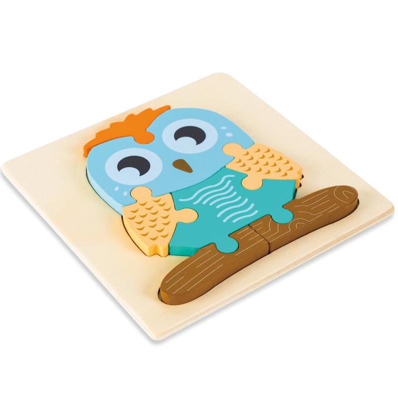 PuzzleCartoon™ puzzle en bois 3D pour les enfants | jeux enfants - 3BVboutique