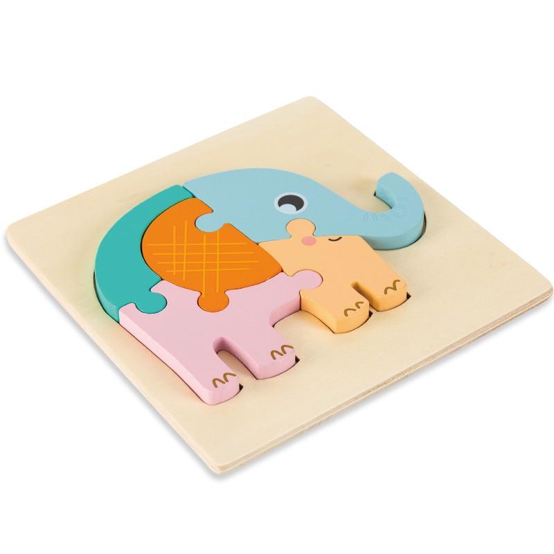 PuzzleCartoon™ puzzle en bois 3D pour les enfants | jeux enfants - 3BVboutique